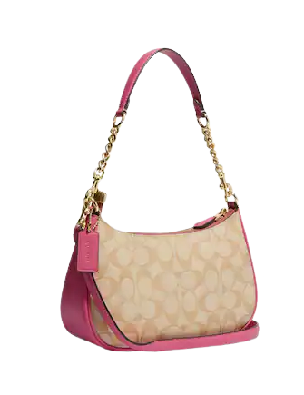 Coach Teri Shoulder Bag In Signature Canvas