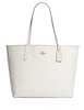 Coach City Tote In Signature Canvas