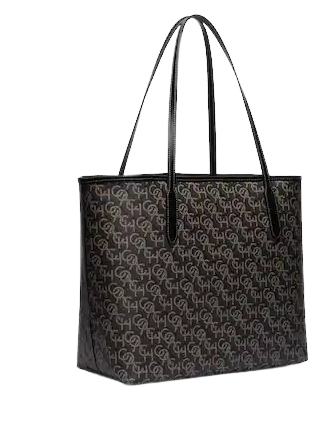 Coach City Tote With Coach Monogram Print