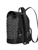 Coach Dempsey Drawstring Backpack In Signature Jacquard With Coach Patch And Stripe