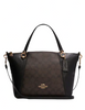 Coach Kacey Satchel In Signature Canvas