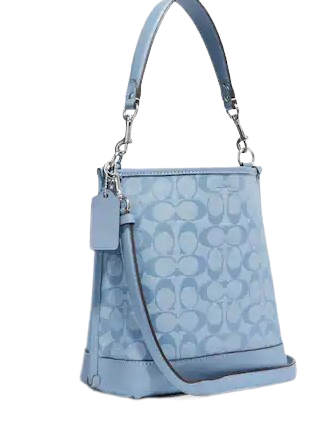 Coach Mollie Bucket Bag 22 In Signature Chambray