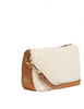 Coach Nolita 19 In Shearling With Coach Motif