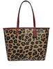 Coach Reversible City Tote With Leopard Print