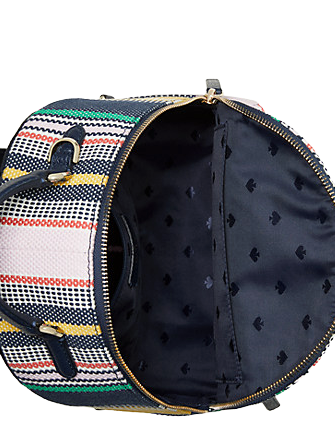 Kate Spade New York Jackson Boardwalk Stripe Medium Backpack