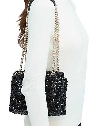 Kate Spade New York Natalia Sequin Small Flap Crossbody