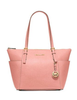 Michael Michael Kors East West Jet Set Saffiano Top Zip Tote